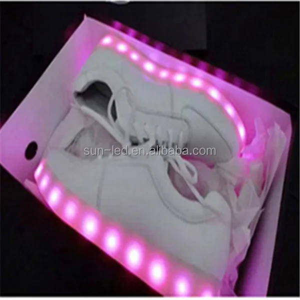 Высококачественная и специальная Светодиодная лента RGB 3528 3 в перезаряжаемая для обуви