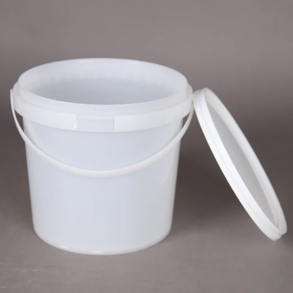 Transparent Food Grade 5 LITER Milk storage Plastic Pails clear 1 gallon Plastic Bucket for cookie, yogurt