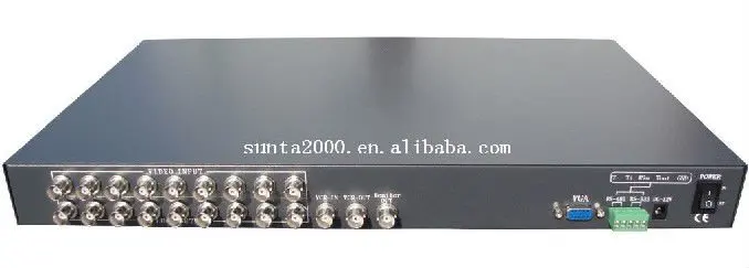 
Hot Selling CCTV Camera Video Split System 16 Channel Color Quad Processor Split System 