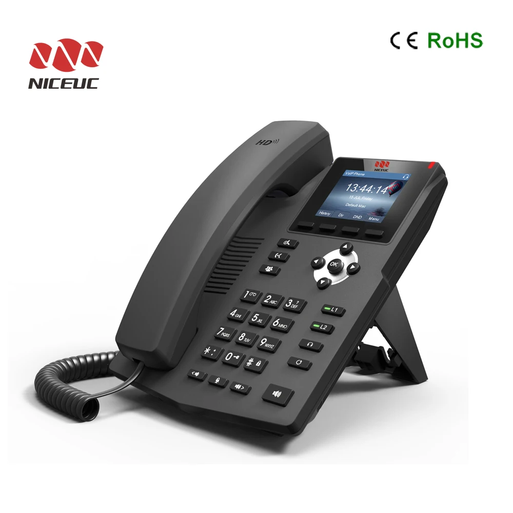 Cheap VoIP Phone LCD IP Phone with 2 SIP Lines