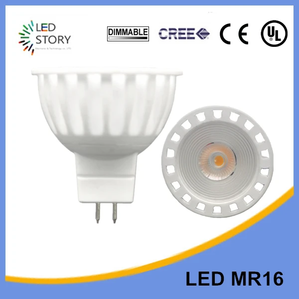 Ledstory hot Selling Good Quality Ceramic Led Spot Light Bulb Mr16 Bulb Led Lamp
