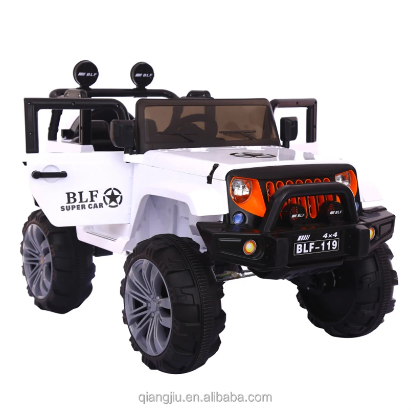 New Product 12V battery ABS plastic kids Electric cars and jeeps for children with remote control