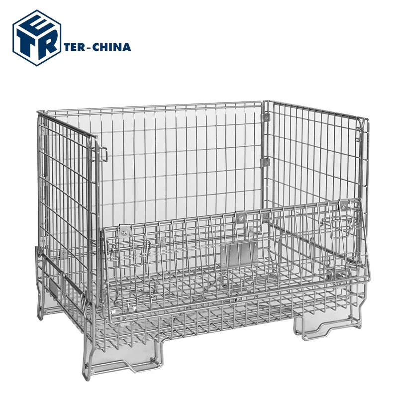 INDUSTRY WIRE MESH CONTAINER FOR STORAGE