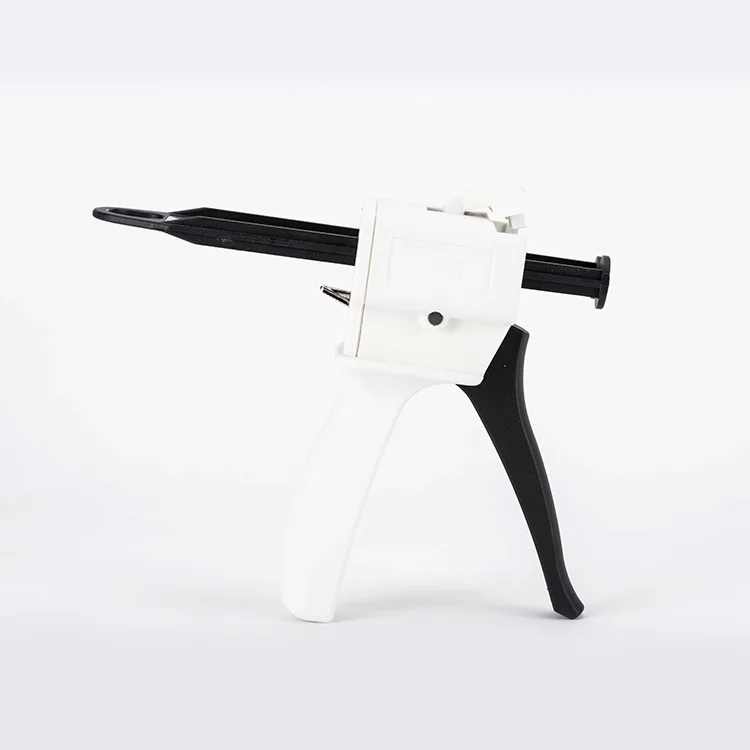 Пластиковый стоматологический пистолет-диспенсер для смешивания силиконовых материалов