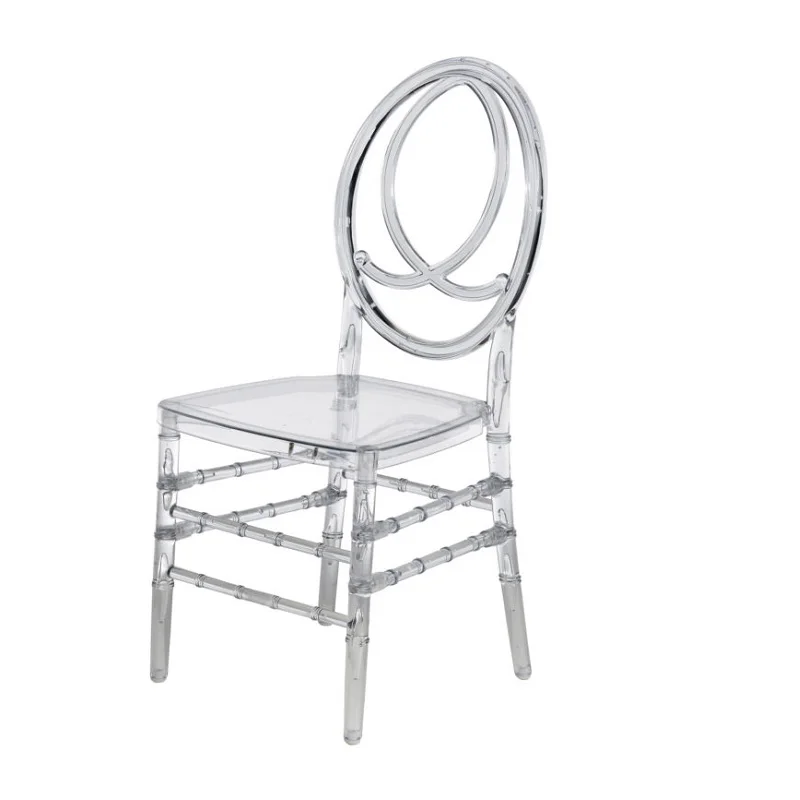 Plastic polycarbonate clear plastic transparent royal wedding napoleon event rental acrylic makeup cafe chairs for sale