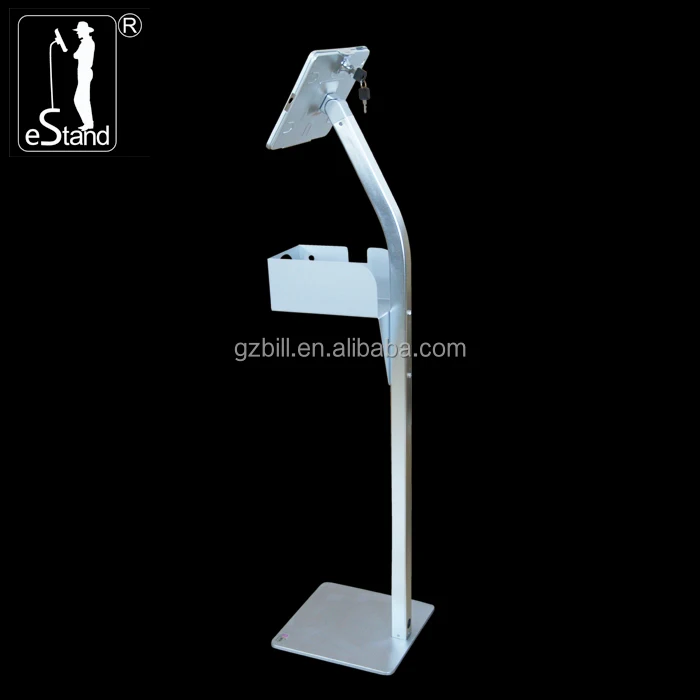 eStand BR24009 tablet restaurant ordering/ payment kiosk lock for ipad mount case
