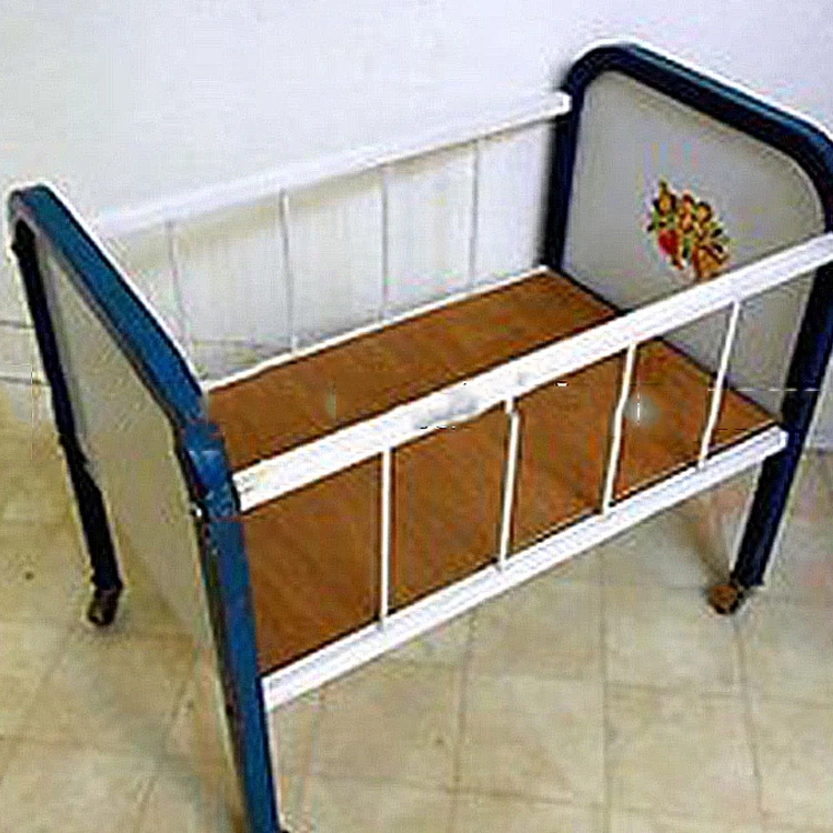 new design fashion eco-friendly 18'furniture baby doll bed iron bed with bedroom furniture