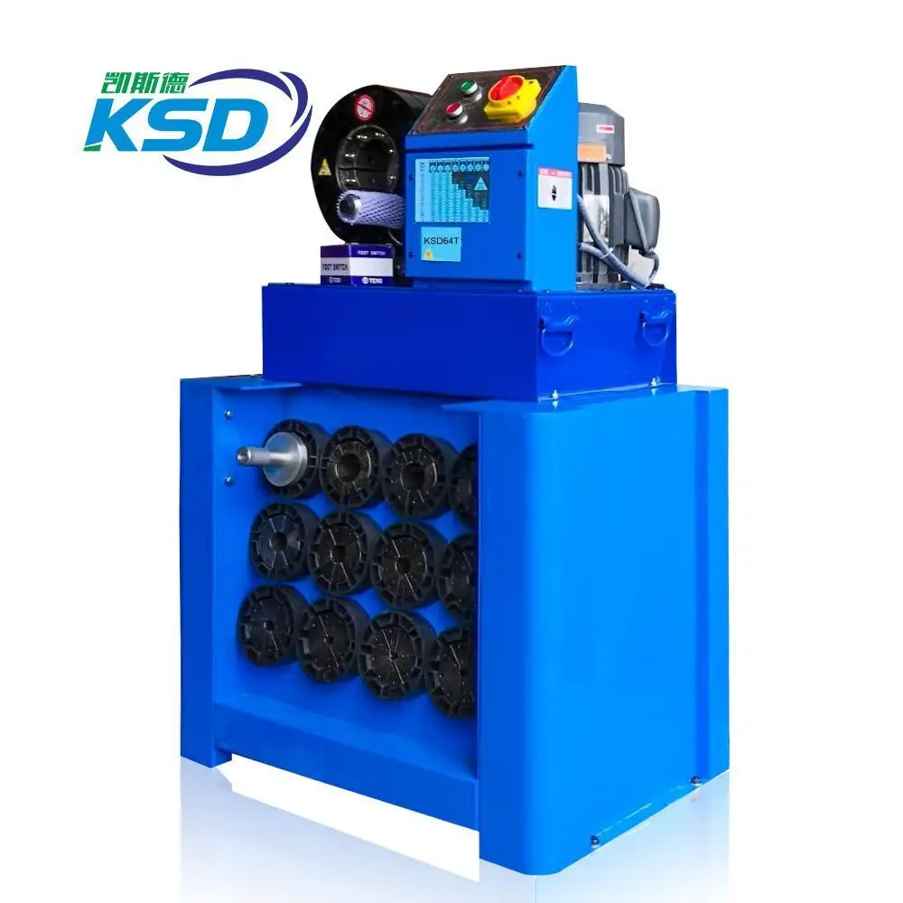 Big size crimper Inner Diameter 2.5Inch Cable Steel Hydraulic Crimper Hose