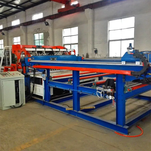 
Construction Automatic Welded Wire Mesh Fence Panels Making Machine 