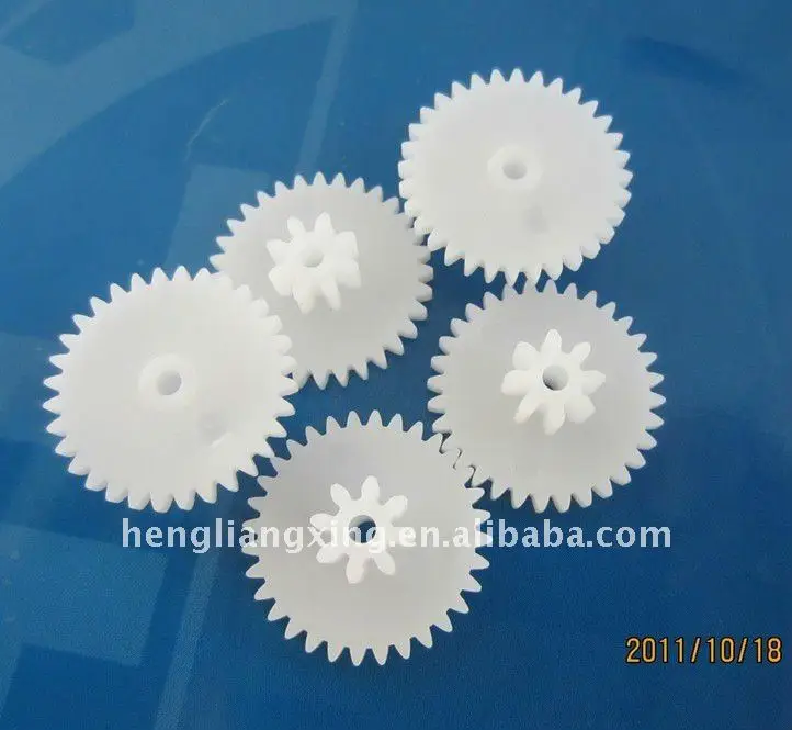 0.5M standard double-spur plastic gears for toys