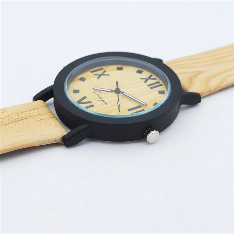 European wood watch retro waterproof case antique fringe men and women watch wholesale fashion watch