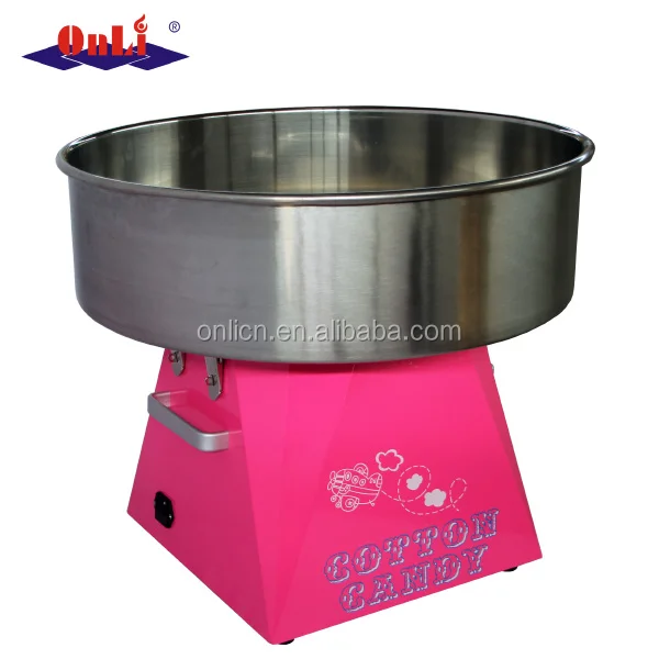 Chinese flower cotton candy floss machine