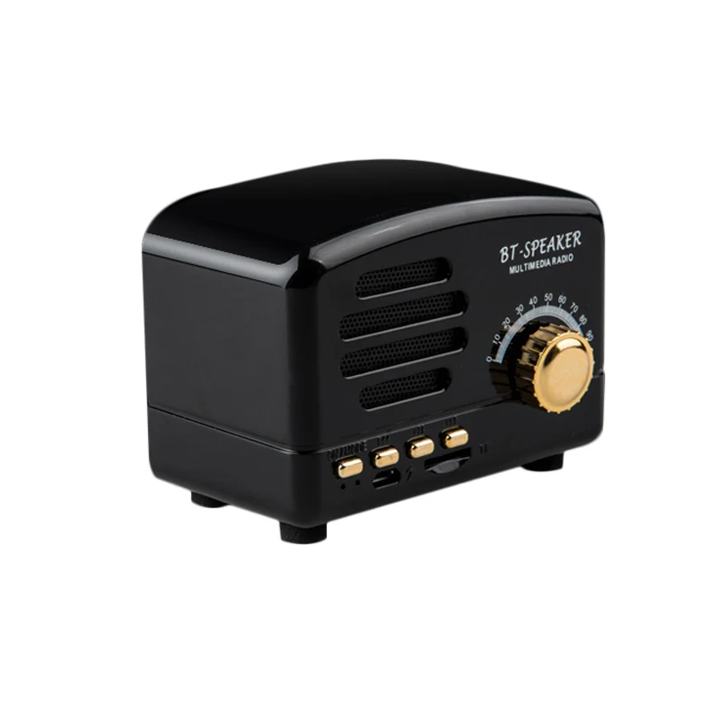 
outdoor rechargeable bt portable speaker Wireless mini stereo speaker with fm radio 