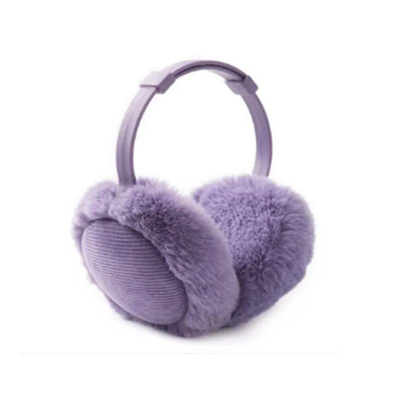 Зимние теплые аксессуары для девочек модные милые наушники