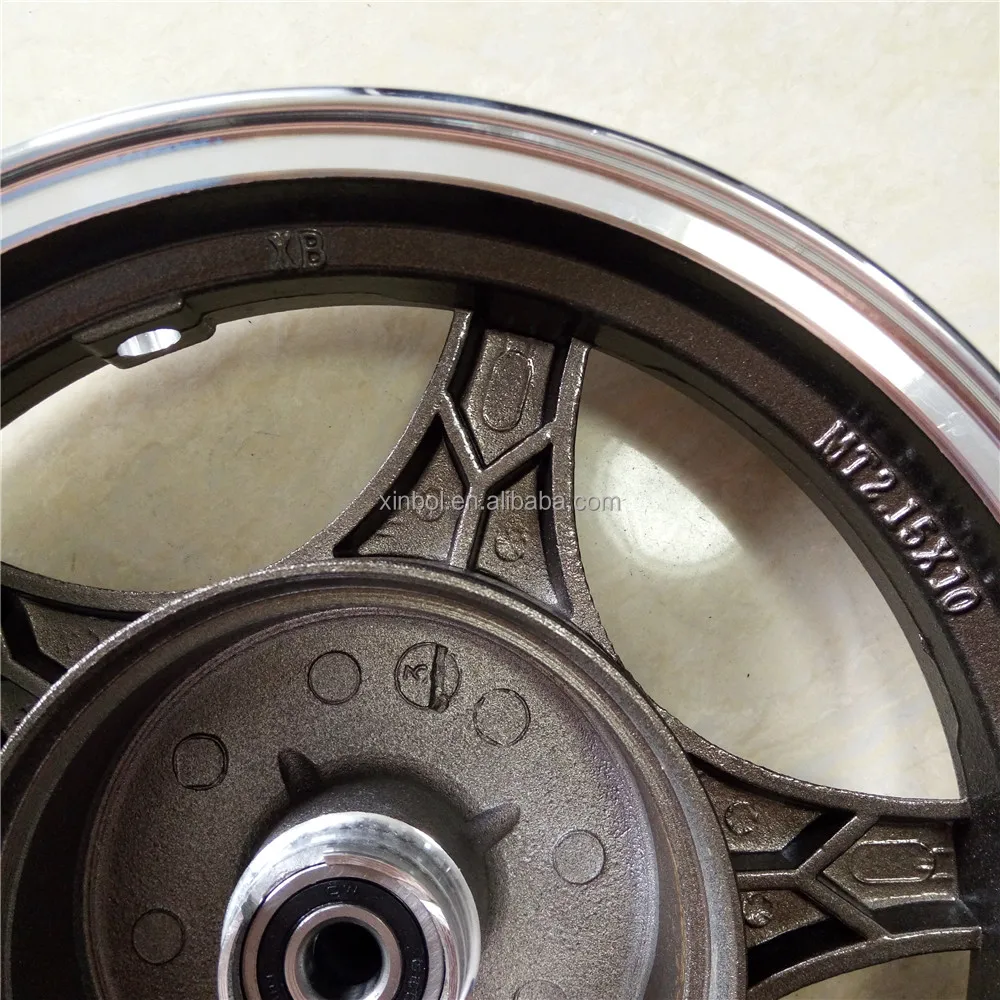 10XMT2.15 inch aluminum alloy whee, front wheel drum brake