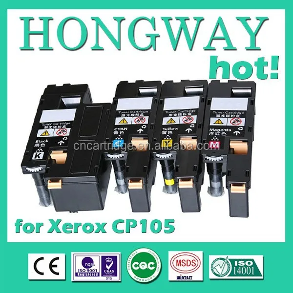 Для картриджа с тонером Xerox CP105