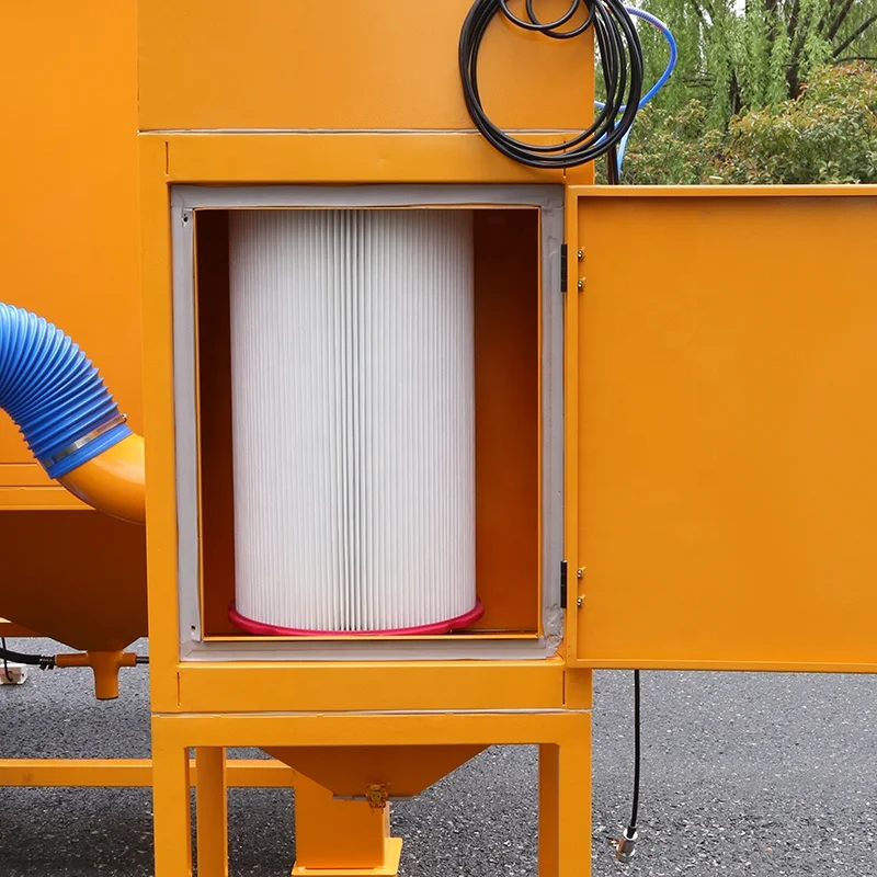 Car Wheel sandblasting machine for  Heavy duty parts