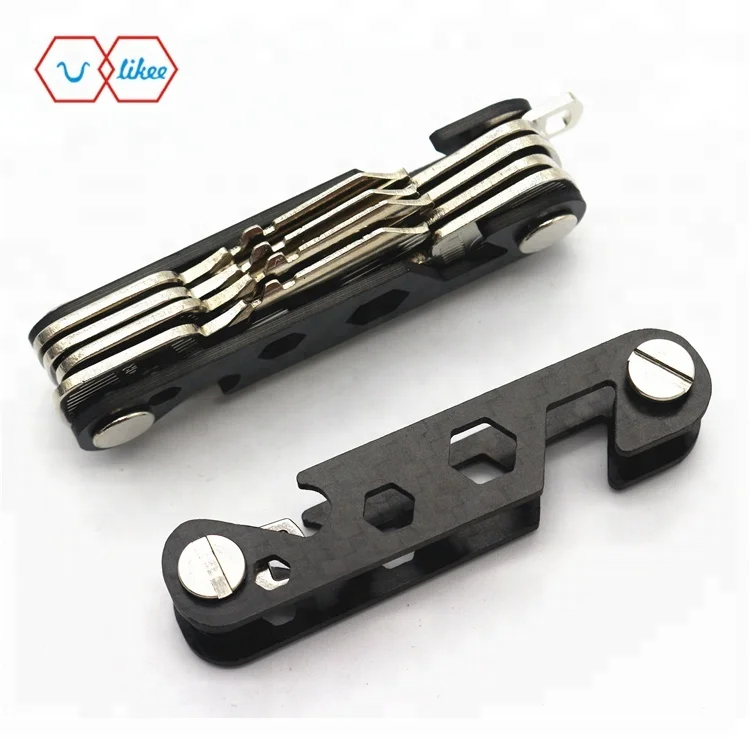 New Design Key FOB Cover Case Best Gift Cool Ultralight  Key Ring Carbon Fiber Smart Key Holder Organizer