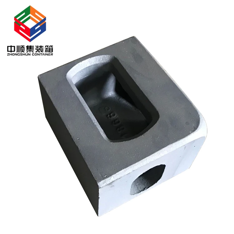 Shipping container corner fitting / corner casting parts / ISO cargo container corner block