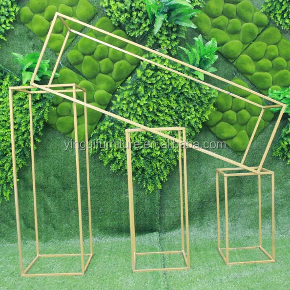 Wedding Aisle Decorative Metal Flower Stands