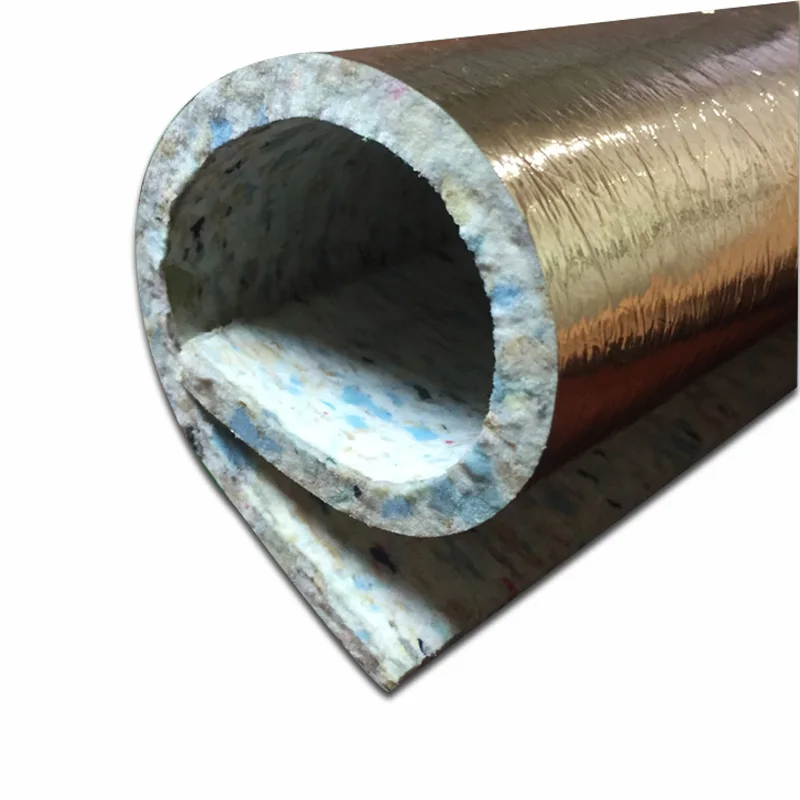 YJ polyurethane foam laminate 4mm underlayment with waterproof membrane