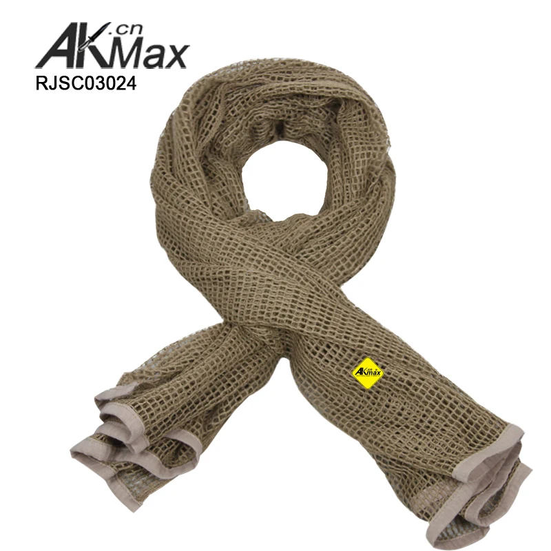 Хаки Снайпер Военный Шарф Лица Вуаль Хлопок/Поли