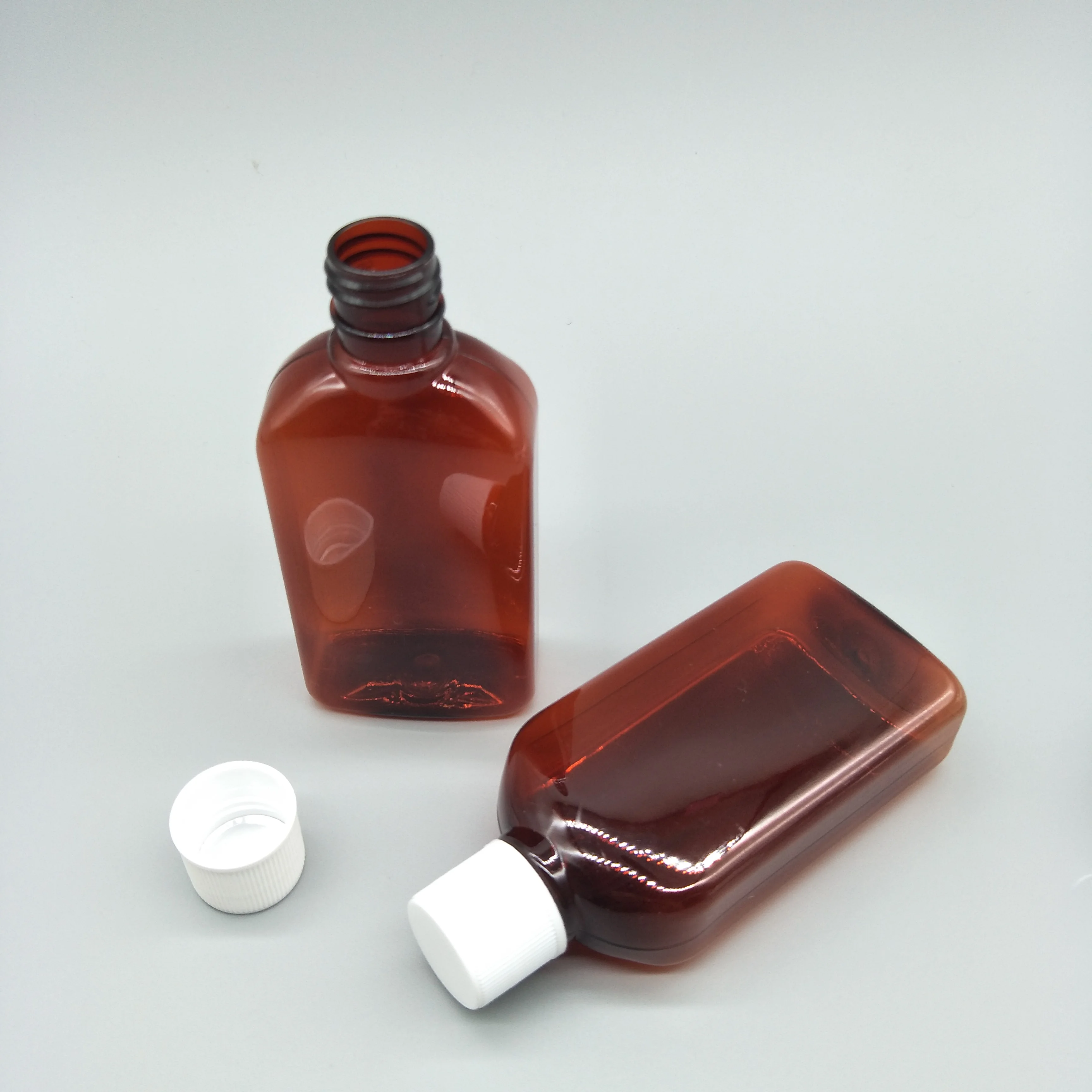 
Factory price! 100ml 250ml 500ml plastic bottle used for disinfection with alcohol packaging and mouthwash. 