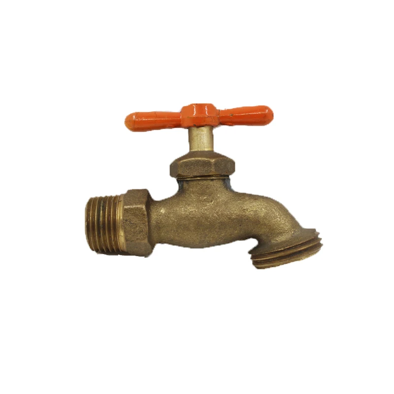 1.6MPA Brass bibcock with PTFE seal and NBR O-RING