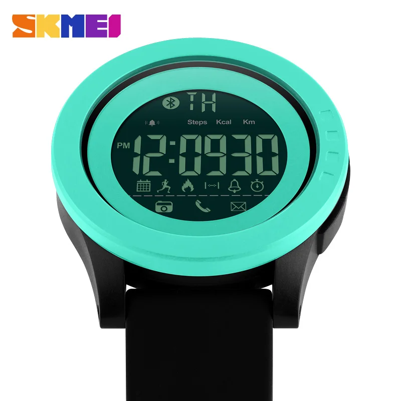 
2017 Skmei 50m Waterproof Android&IOS Smart Watch Pedometer Sport Watches 