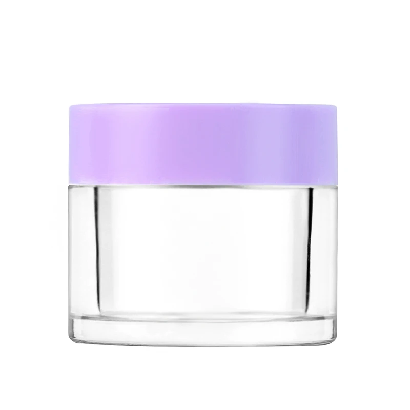 Factory Wholesale 1 oz Dip Powder Jar High Quality and Transparent Acrylic