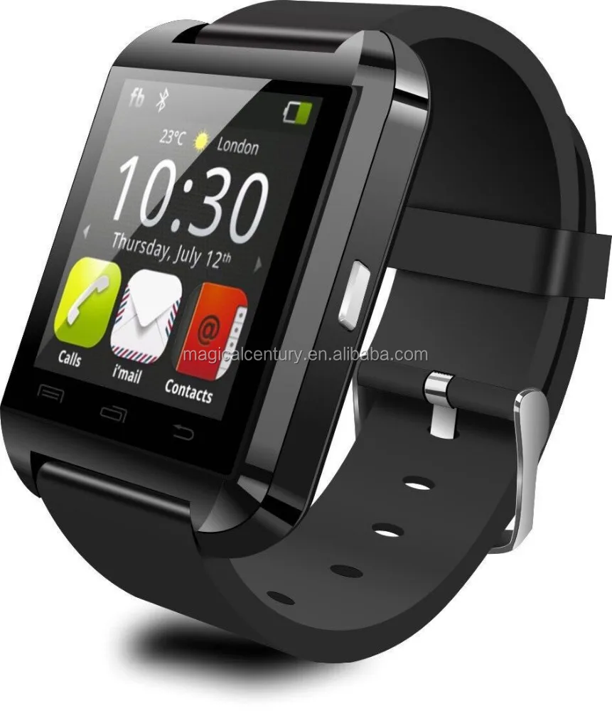 Factory Free Sample U8 Smart Watch U8 Android Smart Watch with pedometer camera /music / sleep / waterproof function