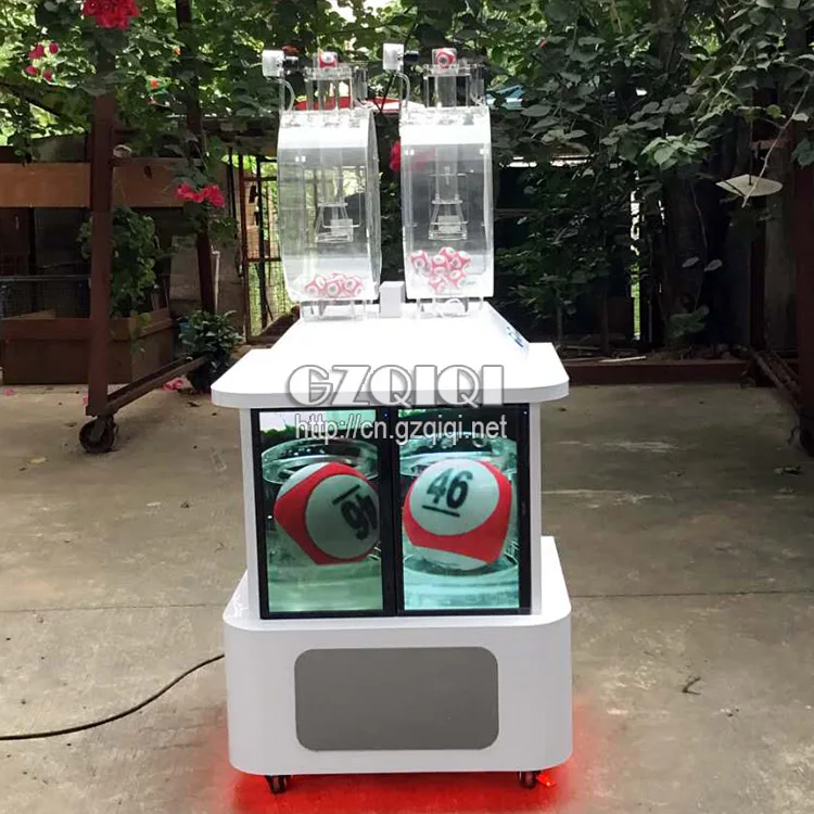 Air Mix Lottery Machine for Picking two lucky balls
