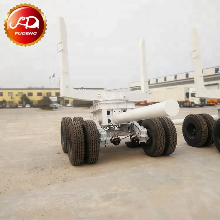 Customized timber truck trailers used log trailer for logging timber