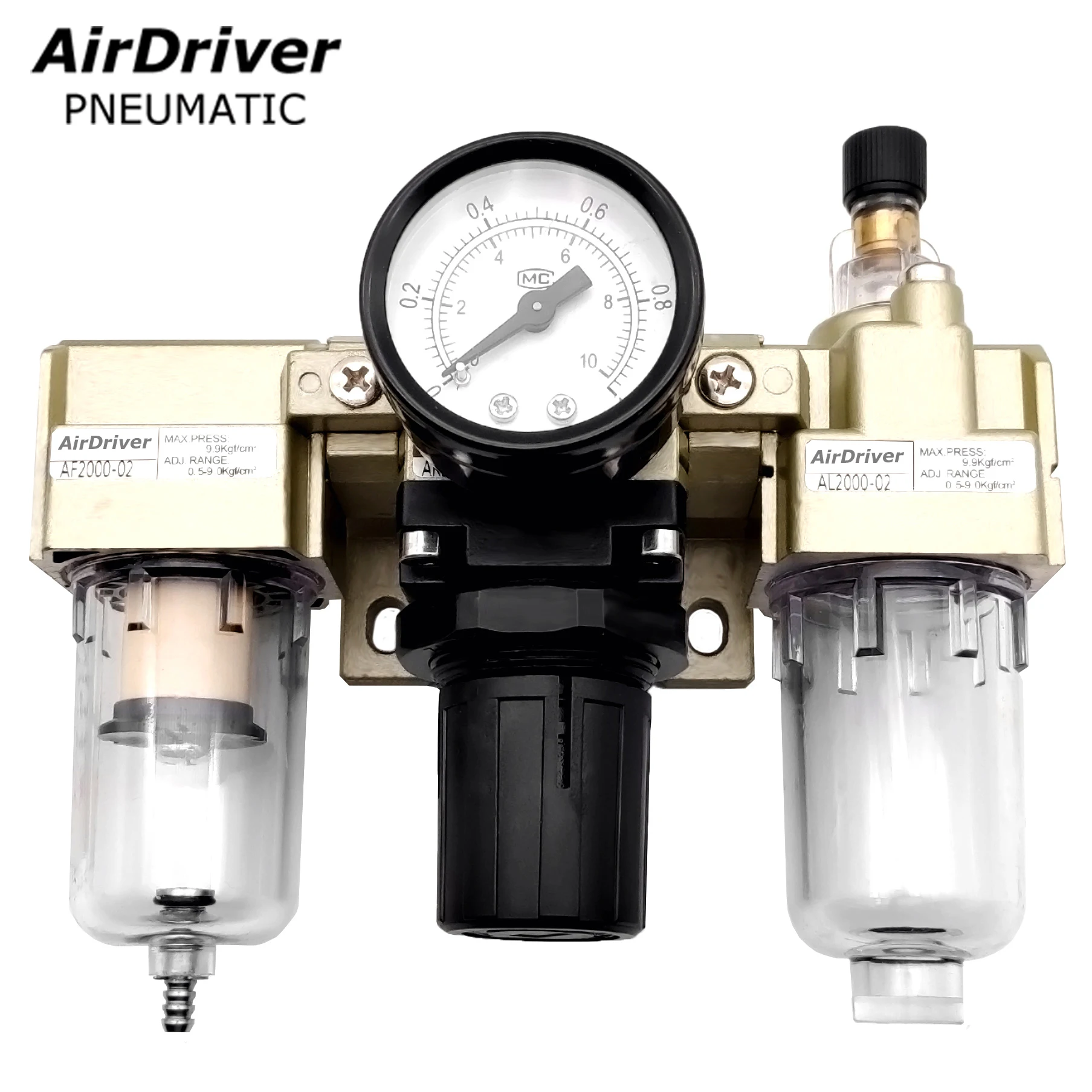 SMC Standard Air Filter Units for Pneumatic Air Source Treatment