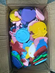 Wholesale Different Design Plastic Helium Foil Balloon Weights Mix Color