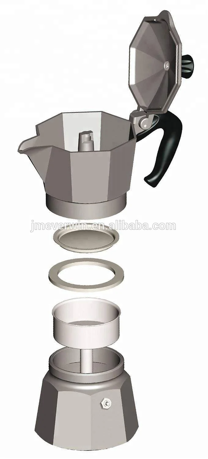 3cup 6cup 9cup Italian Expresso Stovetop Moka Coffee Maker
