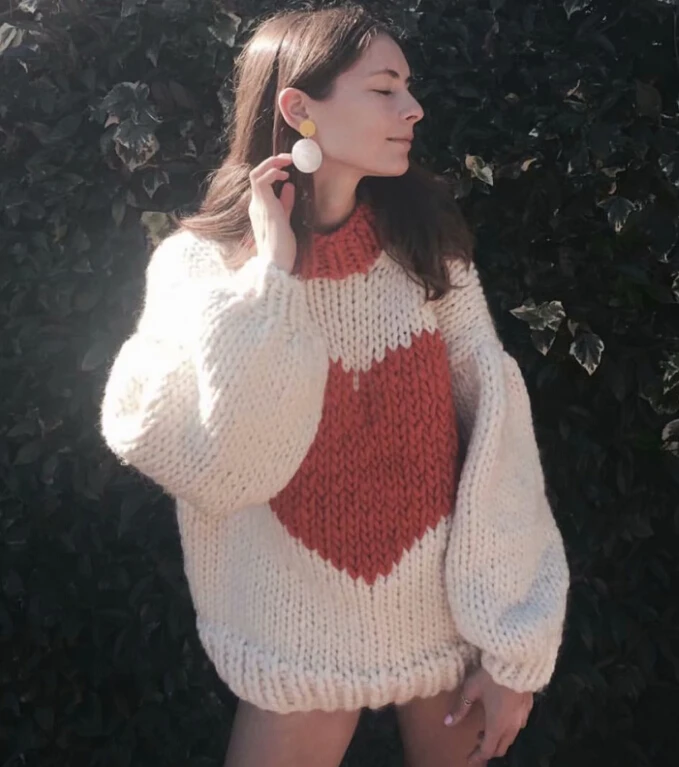 Fashion rajasthani sexy girl picture crop top women mohair hand made knitwear