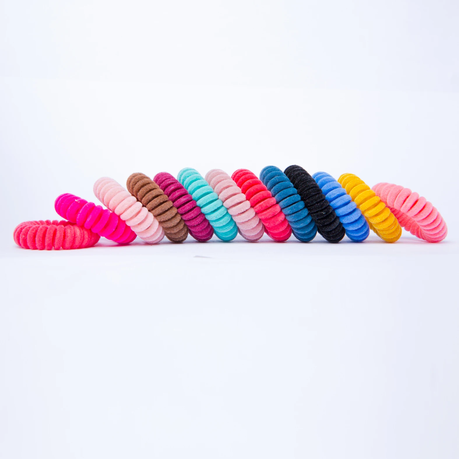 Ponytail holders Good quality multifunctional elastic hair band velvet hair ring bundle hair rope factory Liaoning China