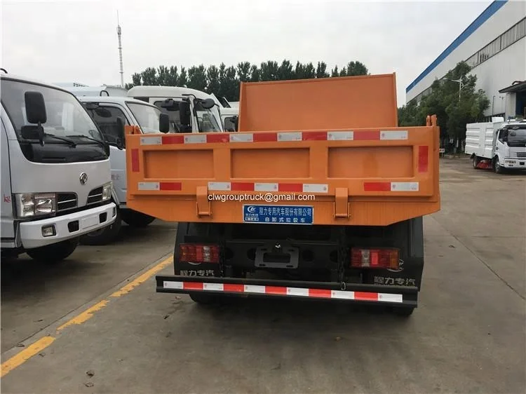 Kama Single Bridge 105hp 4 tons Diesel Dump Truck