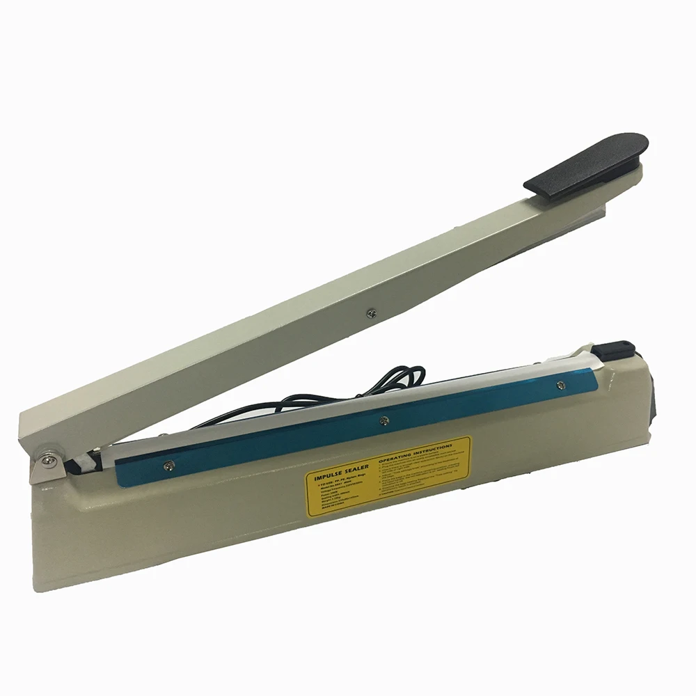 Metal structure plastic bag heat sealing machine from bright office packaging machine