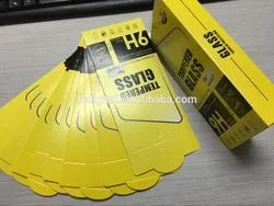 Retail Package Paper Packing For Tempered Glass Screen Protector (Only Package Not include Tempered Glass)