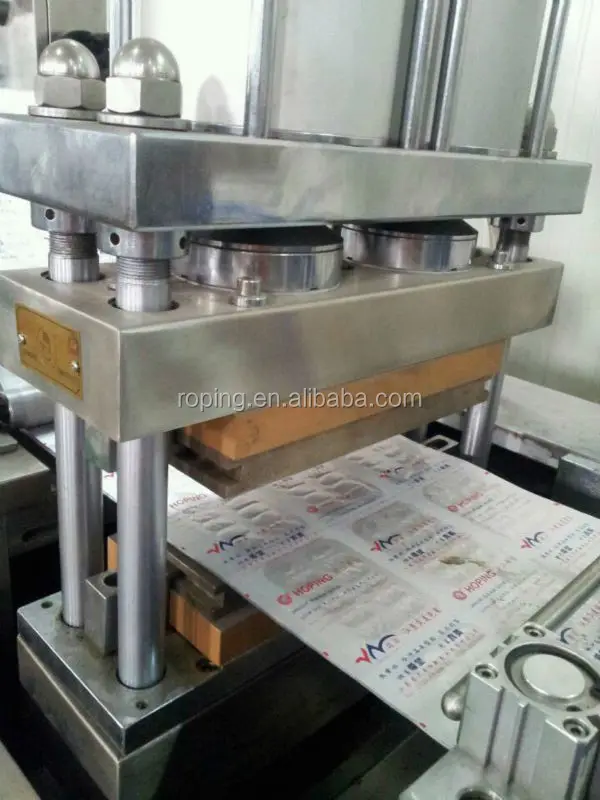 
Aluminum Automatic mini tablet capsule Blister Packing Machine (DPP-250) 