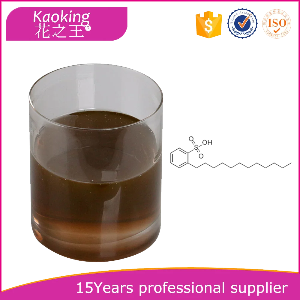 Raw Material Detergent Best Price sulfonic acid Labsa 96% price, LABSA