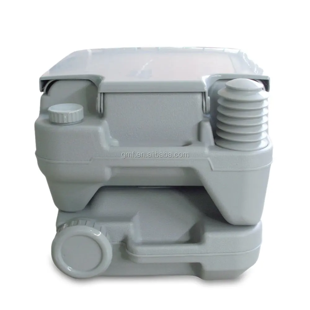 GMF one piece 10L 20L New! China Top quality cheap price coloured mobile public portable plastic toilet for sale!