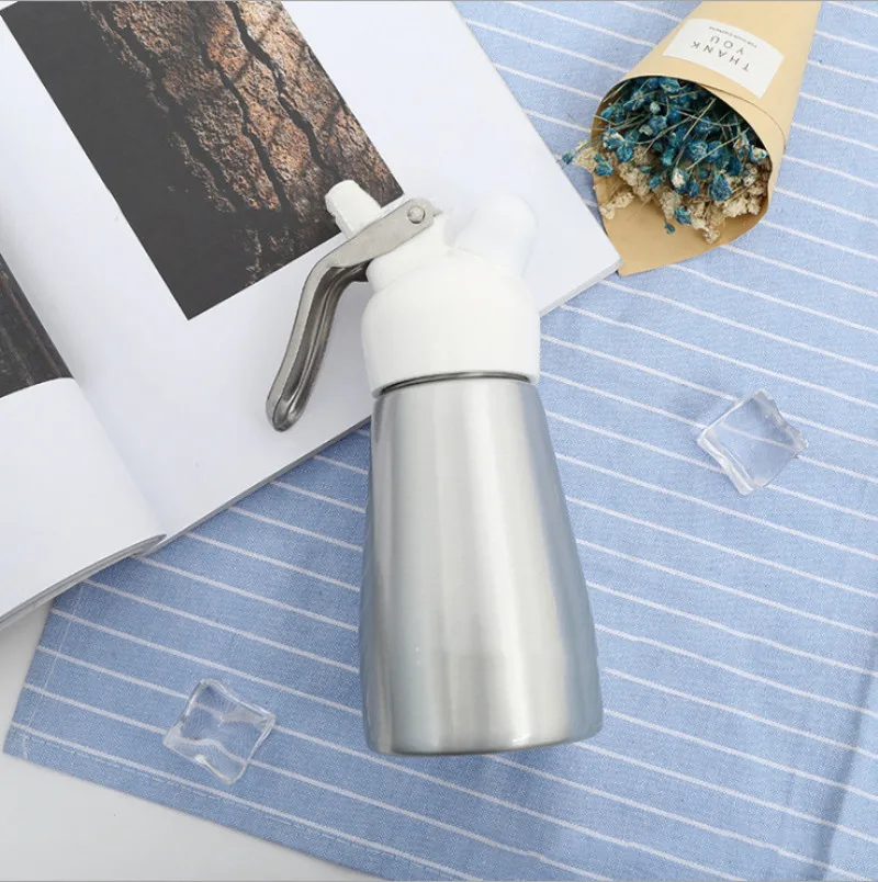 Factory Direct Sale 250ml Whipped Cream Dispenser Whipper Aluminum Alloy Cream Whipper