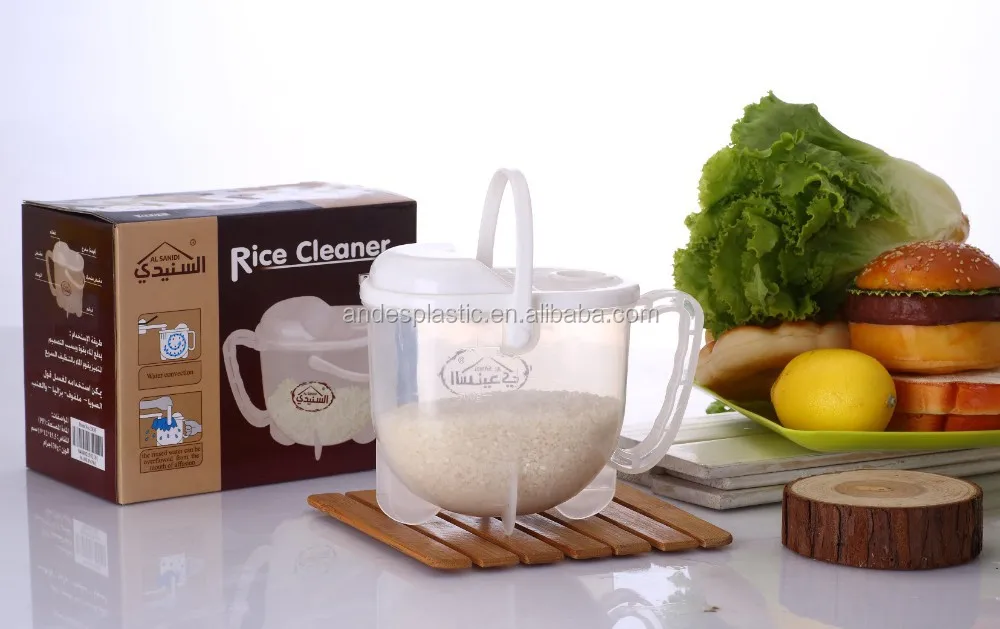 
Eco-friendly Plastic Rice Cleaner 