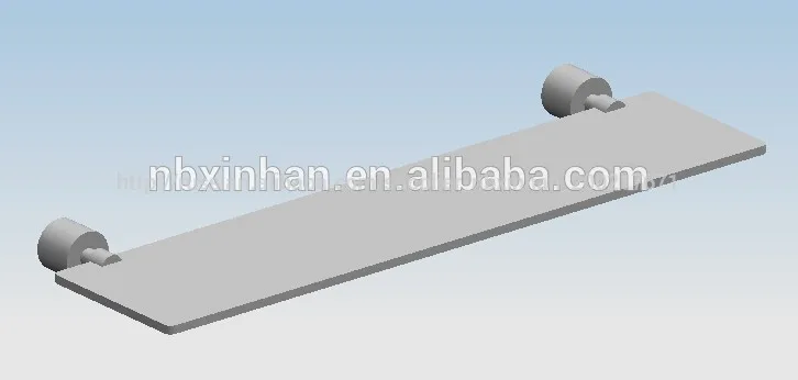 современной ванной комнаты стены монтажные принадлежности хромирование латунь стеклянная полка