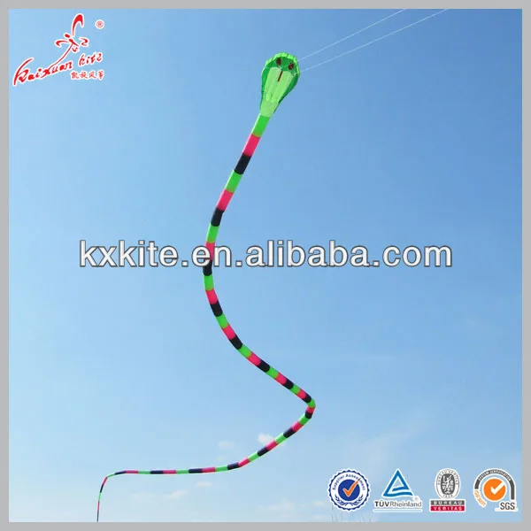 40m dual line large inflatable snake kite for sale