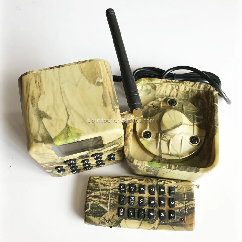 Duck call mp3 sound remote control 50W mp3 bird callers for hunting from BJ Outdoor