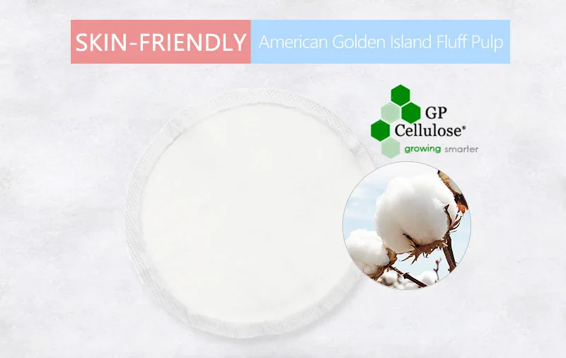 hot sale round shape Disposable maternity  breastfeeding pad absorbent soft disposable breast pads for Lactating mother